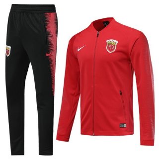 Felpa SIPG 2019/20 Rosso Nero