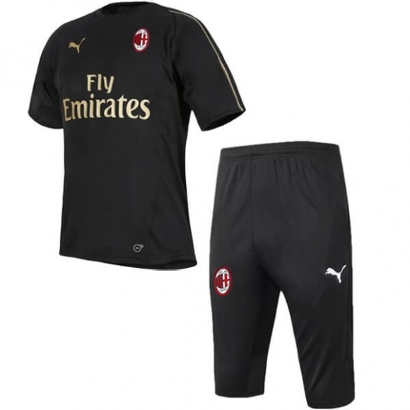 Formazione AC Milan Set Completo 2018/19 Nero