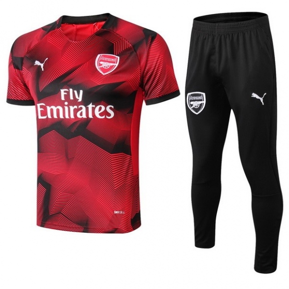 Formazione Arsenal Set Completo 2018/19 Rosso Nero