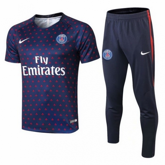 Formazione Paris Saint Germain Set Completo 2018/19 Blu