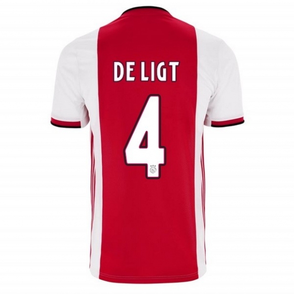 Maglia Ajax Home De Ligt 2019/20 Rosso