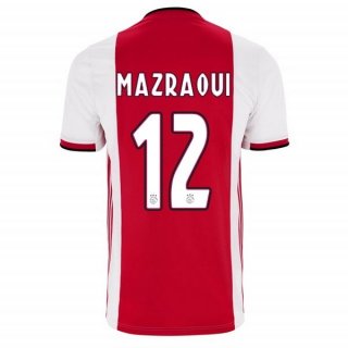 Maglia Ajax Home Mazraoui 2019/20 Rosso
