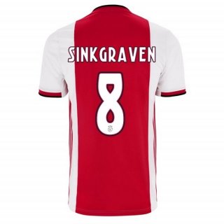 Maglia Ajax Home Sinkgraven 2019/20 Rosso