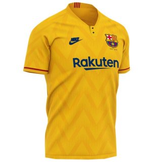 Maglia Barcellona Away 120th Giallo