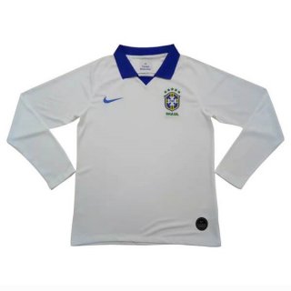 Maglia Brasile Away ML 2019 Bianco
