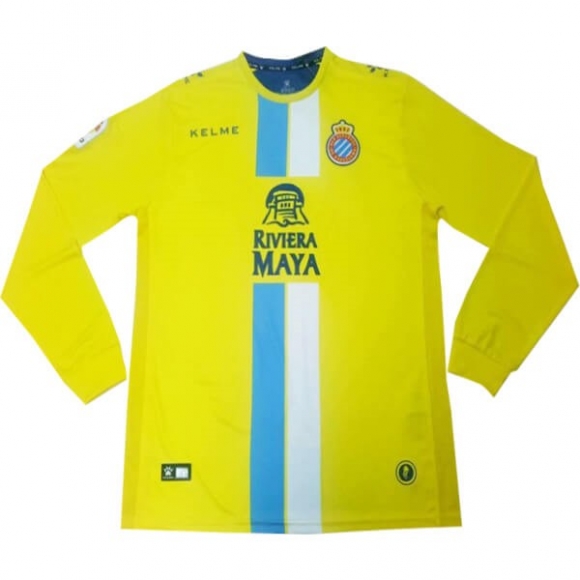 Maglia Espanyol Terza ML 2018/19 Giallo