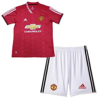 Maglia Manchester United Home Bambino 2019/20 Rosso Bianco