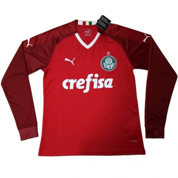 Maglia Palmeiras Terza ML Portiere 2019/20 Rosso