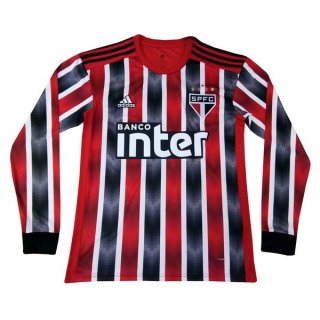 Maglia São Paulo Away ML 2019/20 Rosso