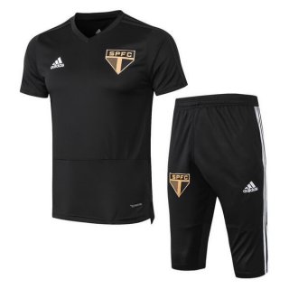 Maglia São Paulo Formazione Set Completo 2018/19 Nero