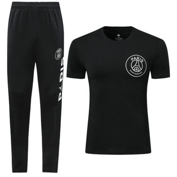 JORDAN Formazione Paris Saint Germain Set Completo 2018/19 Bianco Nero
