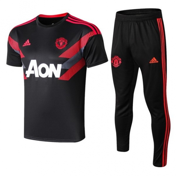 Formazione Manchester United Set Completo 2018/19 Nero