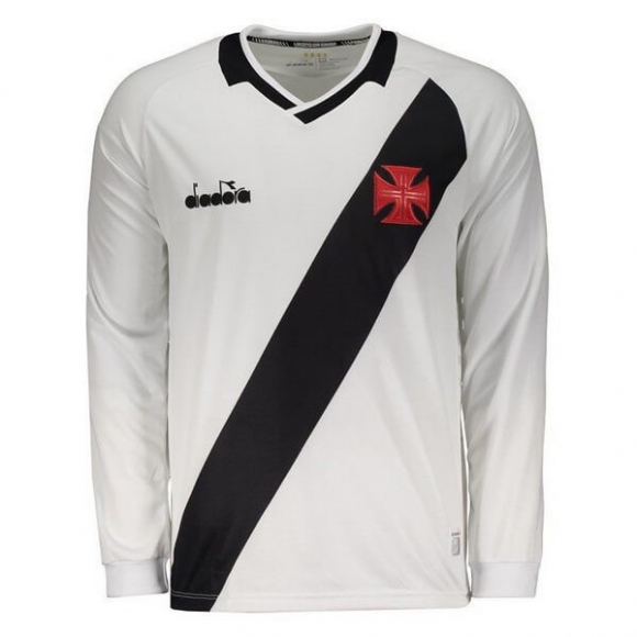 Maglia Vasco da Gama Diadora Away ML 2019/20 Bianco