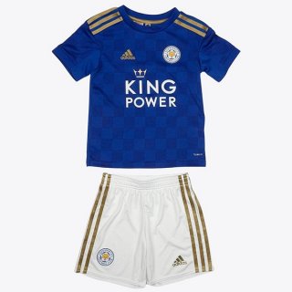 Maglia Leicester City Home Bambino 2019/20 Blu