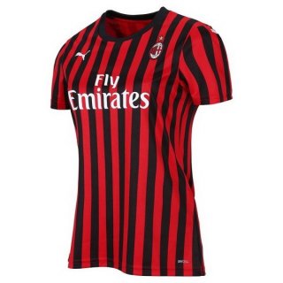 Maglia AC Milan Home Donna 2019/20 Rosso Nero