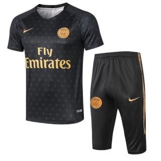 Formazione Paris Saint Germain Set Completo 2018/19 Nero Giallo