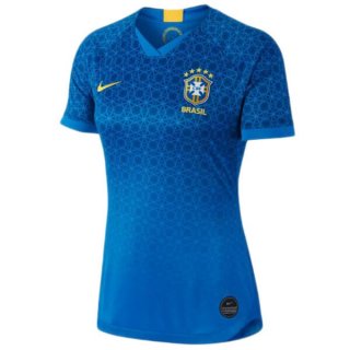 Maglia Brasile Away Donna 2019 Blu