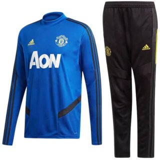 Felpa Manchester United 2019/20 Blu Nero