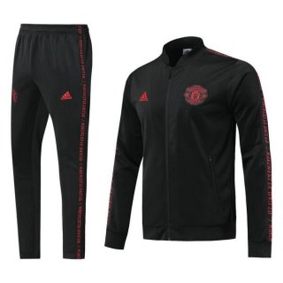 Felpa Manchester United 2019/20 Nero Rosso