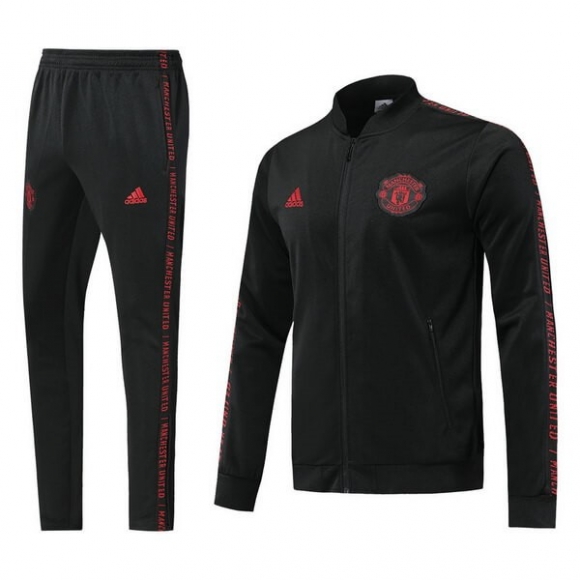 Felpa Manchester United 2019/20 Nero Rosso
