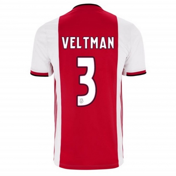 Maglia Ajax Home Veltman 2019/20 Rosso