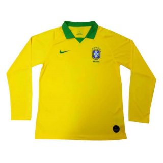 Maglia Brasile Home ML 2019 Giallo