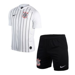 Maglia Corinthians Paulista Home Bambino 2019/20 Bianco