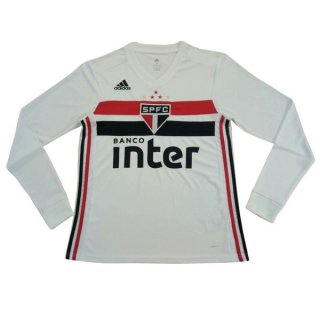 Maglia São Paulo Home ML 2019/20 Bianco