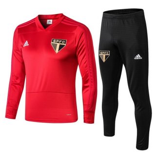 Felpa São Paulo 2018/19 Rosso