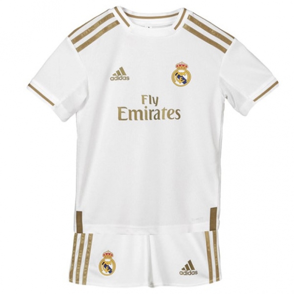 Maglia Real Madrid Home Bambino 2019/20 Bianco