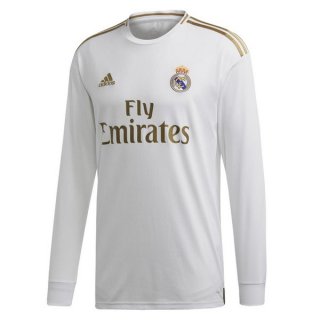 Maglia Real Madrid Home ML 2019/20 Bianco
