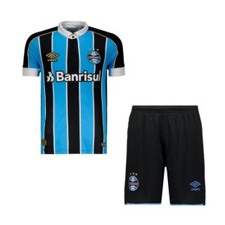 Maglia Grêmio Home Bambino 2019/20 Blu Nero