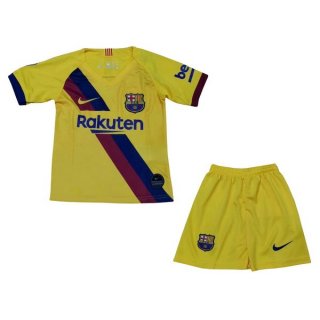 Maglia Barcellona Away Bambino 2019/20 Giallo