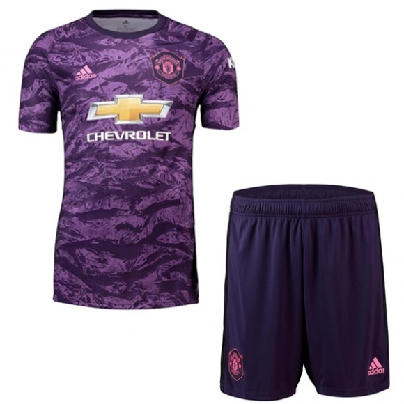 Maglia Manchester United Bambino Portiere 2019/20 Porpora