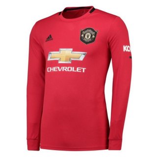 Maglia Manchester United Home ML 2019/20 Rosso