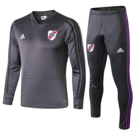 Felpa River Plate 2018/19 Grigio