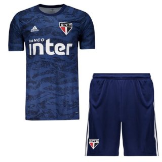 Maglia São Paulo Bambino Portiere 2019/20 Blu