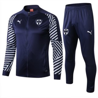 Felpa Monterrey 2018/19 Blu Bianco
