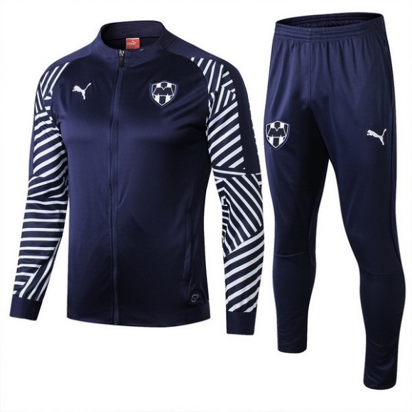 Felpa Monterrey 2018/19 Blu Bianco