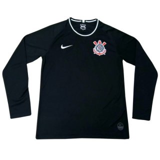 Maglia Corinthians Paulista Away ML 2019/20 Nero