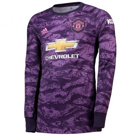 Maglia Manchester United ML Portiere 2019/20 Porpora