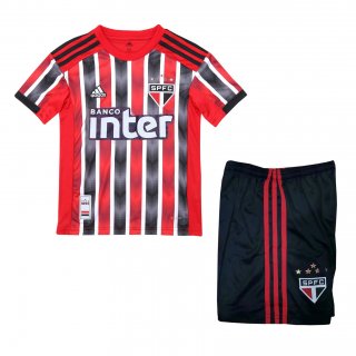 Maglia São Paulo Away Bambino 2019/20 Rosso