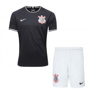 Maglia Corinthians Paulista Away Bambino 2019/20 Nero