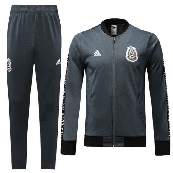Felpa Messico 2018 Grigio Nero