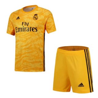 Maglia Real Madrid Home Bambino Portiere 2019/20 Giallo