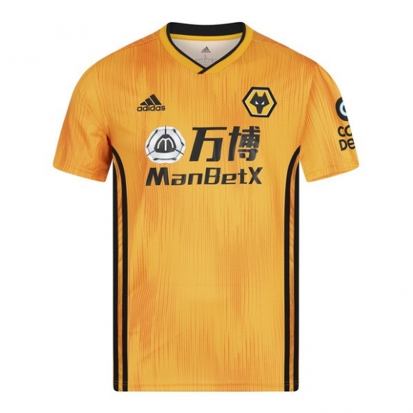 Maglia Wolves Home 2019/20 Giallo