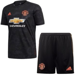 Maglia Manchester United Terza Bambino 2019/20 Nero