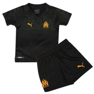 Maglia Marseille Terza Bambino 2019/20 Nero