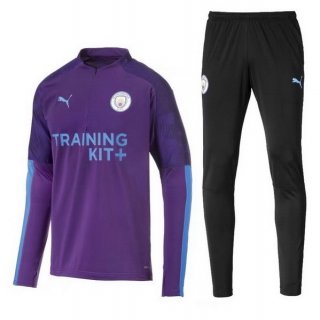 Felpa Manchester City 2019/20 Nero Porpora