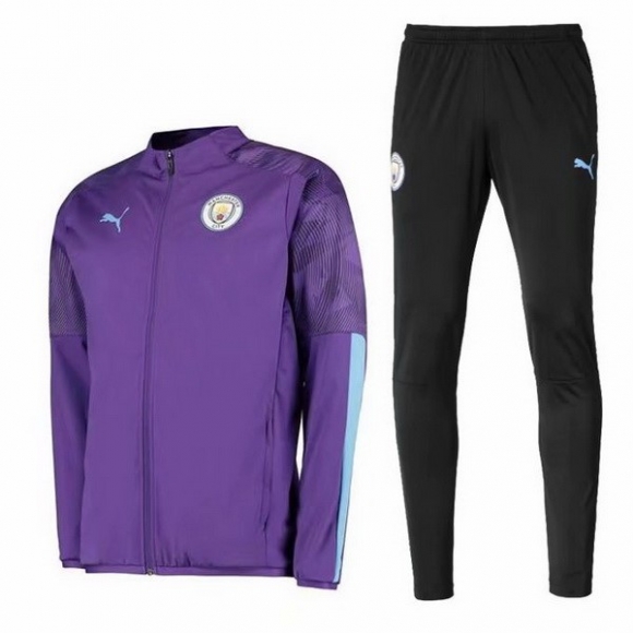 Felpa Manchester City 2019/20 Porpora Nero